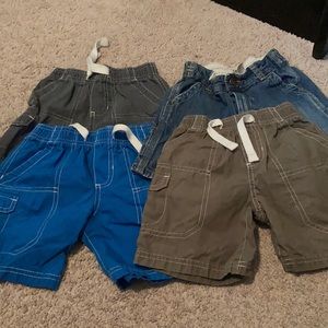 Four pairs Oshkosh shorts